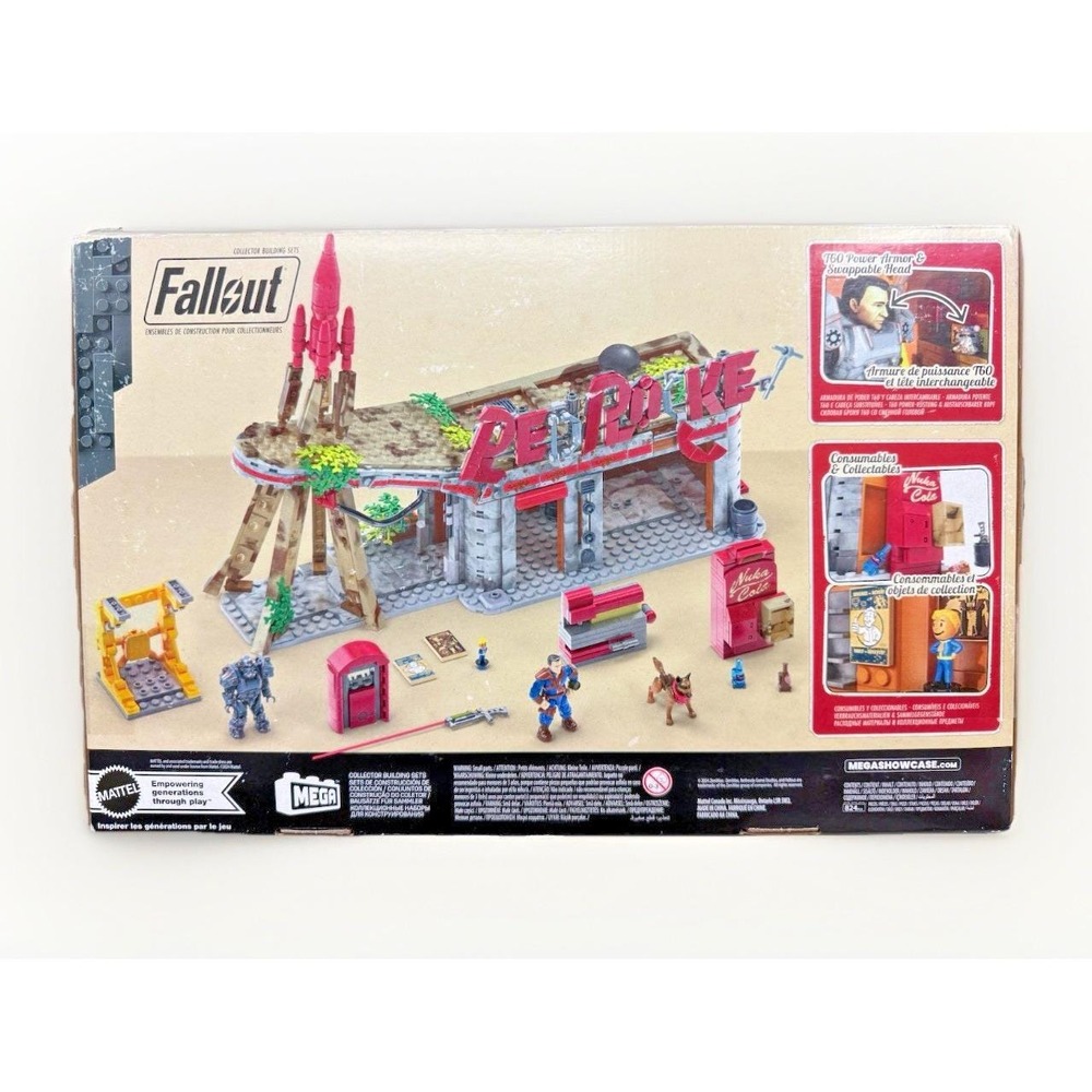 Fallout Red Rocket Truck Stop Mega Bloks Construx Building Block Set Sealed - Picture 2 of 4
